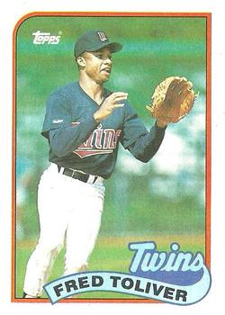 1989 Topps #623 Fred Toliver Front