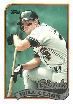 1989 Topps #660 Will Clark Front