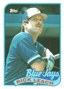 1989 Topps #682 Rick Leach Front