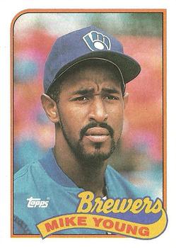 1989 Topps #731 Mike Young Front