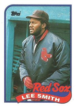 1989 Topps #760 Lee Smith Front