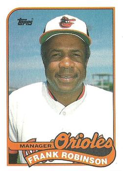 1989 Topps #774 Frank Robinson Front