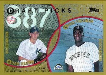 1999 Topps #219 Andy Brown / Choo Freeman Front