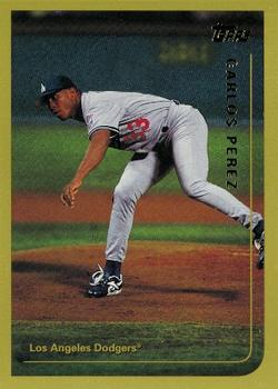 1999 Topps #394 Carlos Perez Front