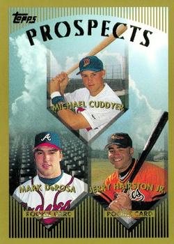 1999 Topps #426 Michael Cuddyer / Mark DeRosa / Jerry Hairston Jr. Front