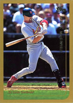 1999 Topps #70 Mark McGwire Front