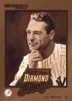 2002 Donruss - All-Time Diamond Kings #ATDK-3 Lou Gehrig  Front
