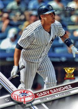 2017 Topps #7 Gary Sanchez Front