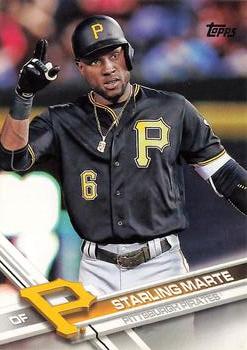 2017 Topps #58 Starling Marte Front