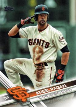 2017 Topps #112 Angel Pagan Front