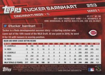 2017 Topps #253 Tucker Barnhart Back