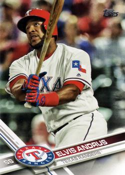 2017 Topps #284 Elvis Andrus Front