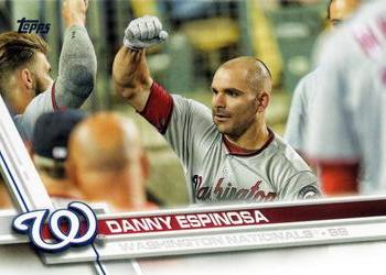 2017 Topps #327 Danny Espinosa Front