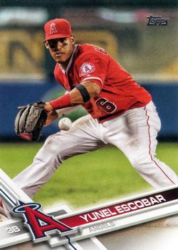 2017 Topps #363 Yunel Escobar Front