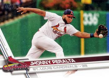 2017 Topps #368 Jhonny Peralta Front