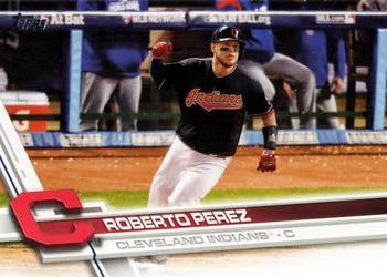 2017 Topps #419 Roberto Perez Front