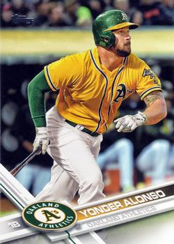 2017 Topps #484 Yonder Alonso Front