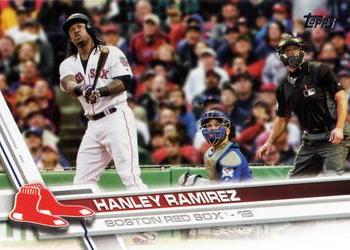 2017 Topps #508 Hanley Ramirez Front