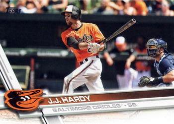 2017 Topps #529 J.J. Hardy Front