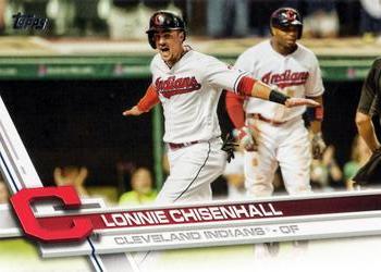 2017 Topps #535 Lonnie Chisenhall Front