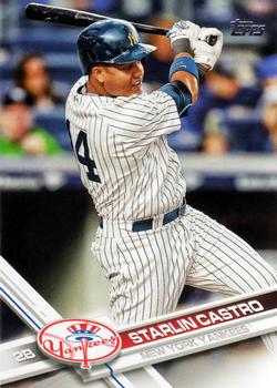 2017 Topps #556 Starlin Castro Front