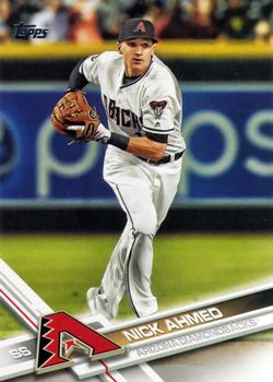 2017 Topps #562 Nick Ahmed Front