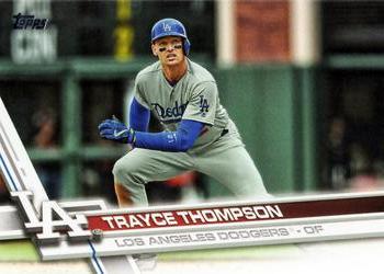 2017 Topps #574 Trayce Thompson Front