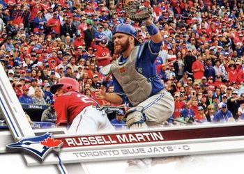2017 Topps #576 Russell Martin Front