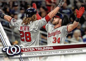 2017 Topps #584 Tater Triumph Front