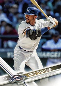 2017 Topps #603 Eric Thames Front