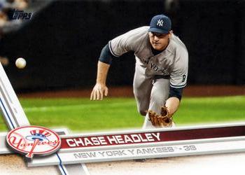 2017 Topps #621 Chase Headley Front