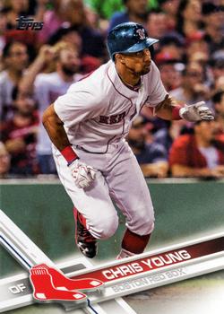 2017 Topps #654 Chris Young Front