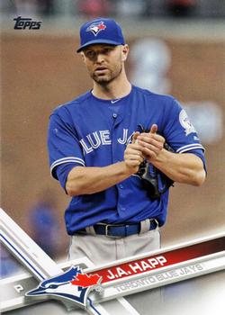 2017 Topps #662 J.A. Happ Front