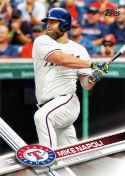 2017 Topps #681 Mike Napoli Front