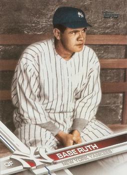 2017 Topps #580 Babe Ruth Front