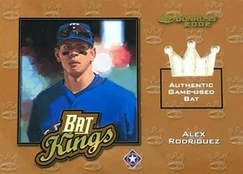 2002 Donruss - Bat Kings #BK-2 Alex Rodriguez  Front
