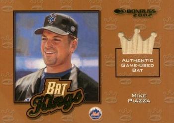 2002 Donruss - Bat Kings #BK-3 Mike Piazza  Front
