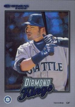 2002 Donruss - Diamond Kings #DK-11 Ichiro Front