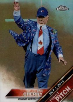 2016 Topps Chrome - First Pitch #FPC-1 Don Cherry Front