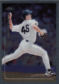 1999 Topps Chrome #74 Andy Pettitte Front