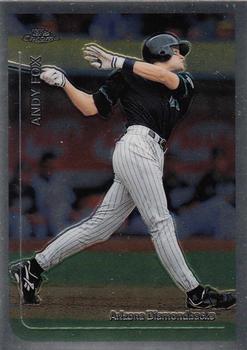 1999 Topps Chrome #183 Andy Fox Front
