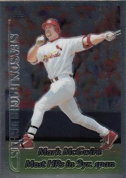 1999 Topps Chrome #201 Mark McGwire Front