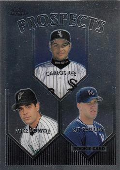 1999 Topps Chrome #425 Carlos Lee / Mike Lowell / Kit Pellow Front
