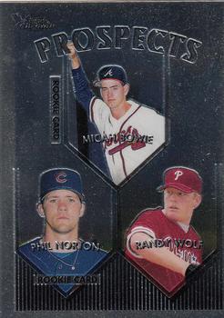 1999 Topps Chrome #428 Micah Bowie / Phil Norton / Randy Wolf Front