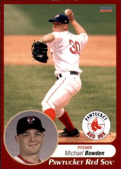 2009 Choice Pawtucket Red Sox #03 Michael Bowden Front