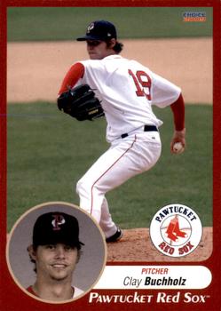 2009 Choice Pawtucket Red Sox #01 Clay Buchholz Front