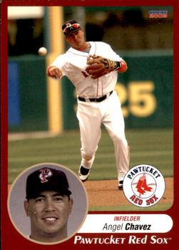 2009 Choice Pawtucket Red Sox #09 Angel Chavez Front