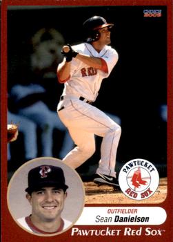 2009 Choice Pawtucket Red Sox #11 Sean Danielson Front