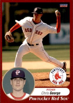 2009 Choice Pawtucket Red Sox #13 Chris George Front