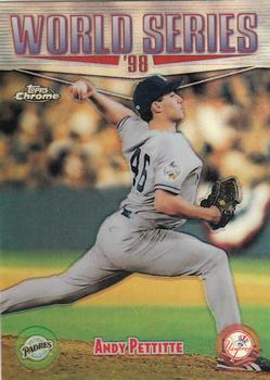 1999 Topps Chrome - Refractors #239 Andy Pettitte Front